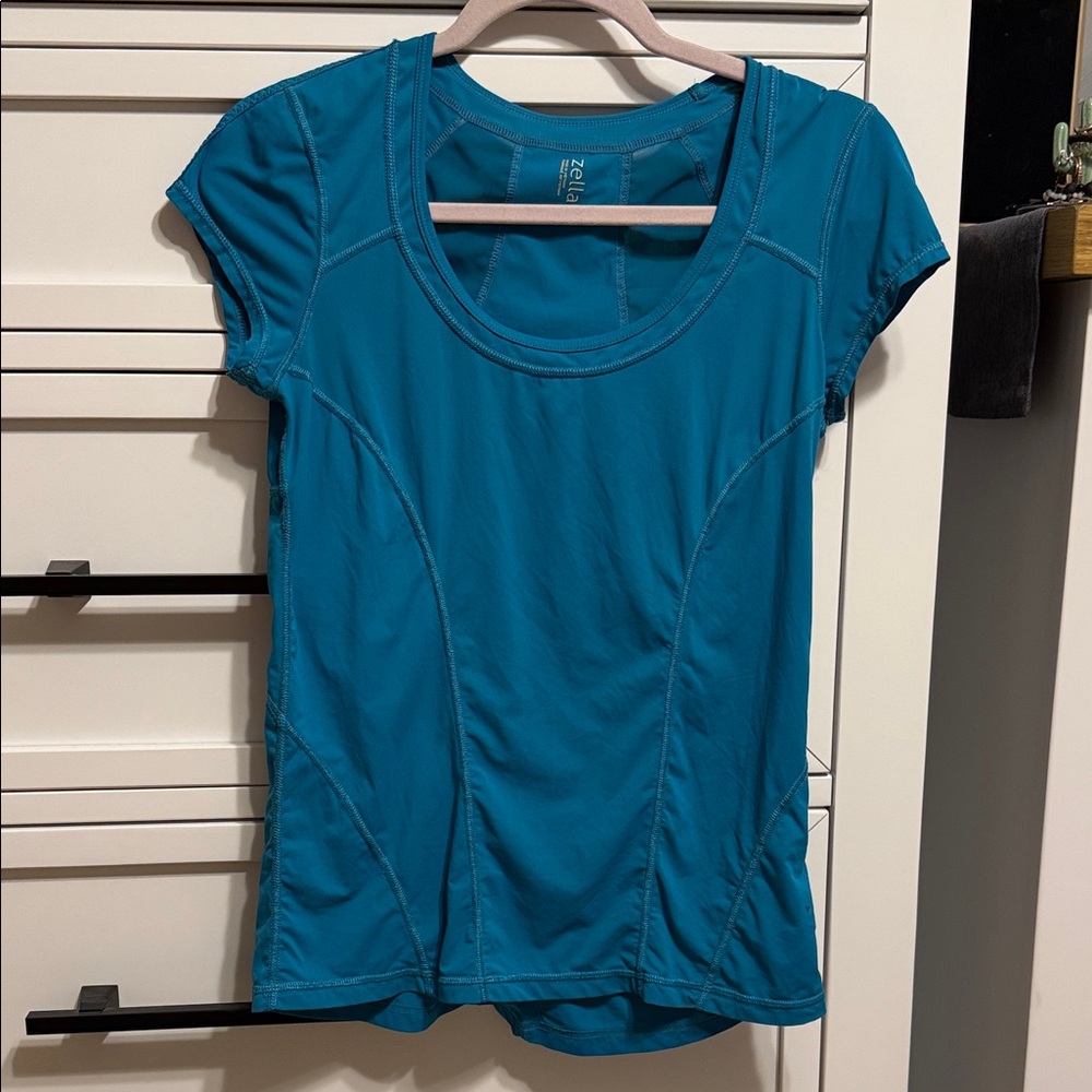Zella Teal Short Sleeve Women's Tee